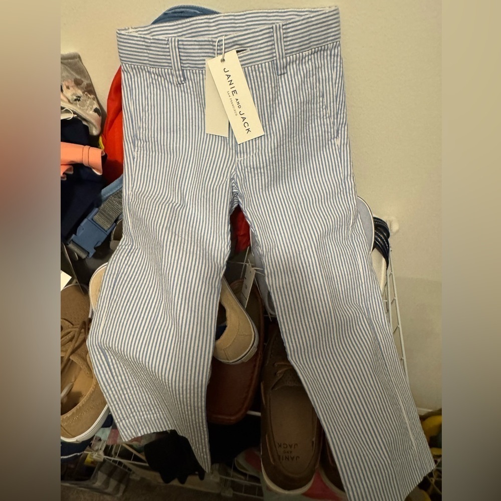 Striped Seersucker Pant - Picture 4 of 6